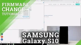 How to Flash SAMSUNG Galaxy S10 Plus - Change Firmware in Galaxy S10 / S10 Plus