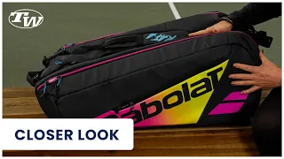 Take a closer look at the Babolat Pure Aero Rafa 12 Pack Tennis Bag (matches the Origin; 2023)
