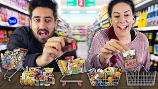 QUEM FIZER O MELHOR MERCADO EM MINIATURA GANHA | Gabriel e Shirley 2.0