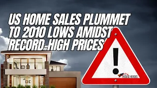 Real Estate Update: Home Sales Drop with Prices Sky High