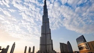 Прыжок с самого высокого здания в мире Burj Khalifa 828 м. Dubai U.A.E.▼Click To Share▼