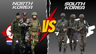 NORTH KOREA VS SOUTH KOREA MILITARY POWER COMPARISON 2024 | Who Would Win?