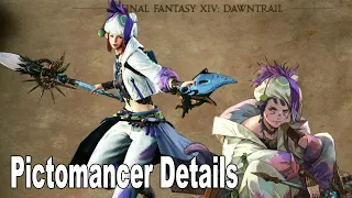 Final Fantasy XIV Online Dawntrail Pictomancer Job Reveal