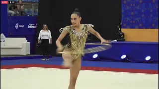 Karla Diaz (MEX) Hoop Q Campeonato Panamericano de Gimnasia Ritmica Guadalajara 2023