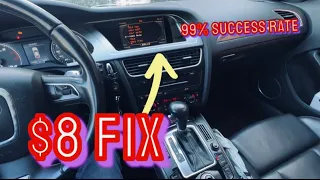 How to fix Audi MMI