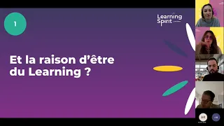 Webinaire Learning Spirit 2022, de l'Institut des Métiers du Learning by FIRSTGROUP