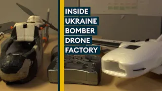 Inside the lab where Ukraine makes bomb-carrying drones