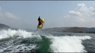 Jumping My Jet Ski !!