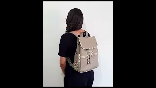 Mochila Saco com Aba