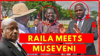 🔴 Breaking News: Gachagua PANICS as Raila Odinga and Murkomen SEES OFF Museveni in Kenya! Watch NOW