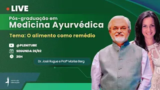 O alimento como remédio - Uma aula com o Prof. Dr. José Rugue e a Prof. Marise Berg.