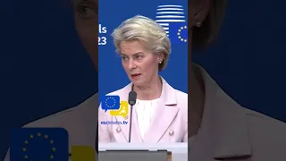 Migration is a European challenge that requires a European response! Von der Leyen EU debates