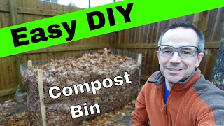 Compost Bin DIY Easy and Cheap