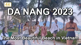 [🇻🇳4K] Da Nang Promenade & Beach - Vietnam Walking Tour 2023