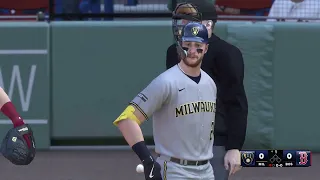 Boston Red Sox vs Milwaukee Brewers - MLB Today 5/25 Full Game Highlights (MLB The Show 24 Sim)