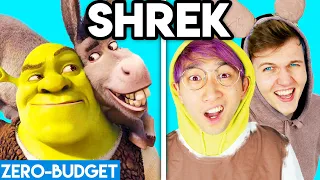 SHREK WITH ZERO BUDGET! (SHREK MOVIE PARODY BY LANKYBOX)