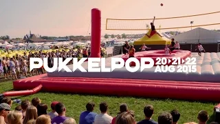 Bossaball - Music and sports at the Pukkelpop music festival in Belgium