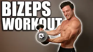 Schnellster Muskelaufbau für den Bizeps | Workout im Hypertrophiebereich