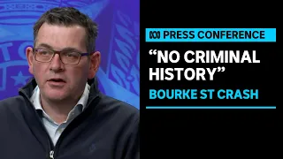 Victorian Police and Premier address Melbourne CBD incident | ABC News
