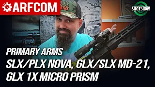 Infinite Eye Relief Micro Prism! New Nova, Push Button MD-21 | Primary Arms | Shot Show 2024