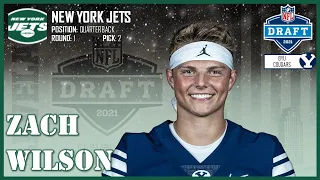 2021 NFL DRAFT: Zach Wilson [New York Jets] ᴴᴰ