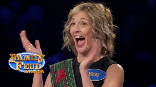 FOUR #1 Answers in a Row | Family Feud Canada