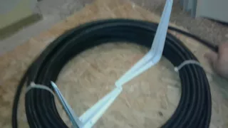 Размотка для кабеля из того что было в гараже...