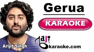 Gerua | Video Karaoke Lyrics | Dilwale, Arijit Singh, Bajikaraoke
