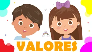 LOS VALORES para niños ¿QUÉ SON? ¿CUÁLES SON? 5 ejemplos | 💥 Resumen