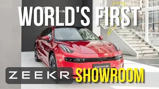 ZEEKR Store EXCLUSIVE World's First Look - the Newest Pure Electric Car Brand From China