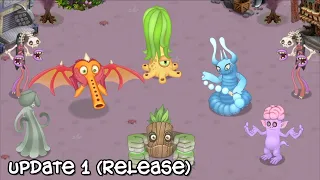 Magical Sanctum Evolution - Update 1-9 Full Songs (My Singing Monsters)