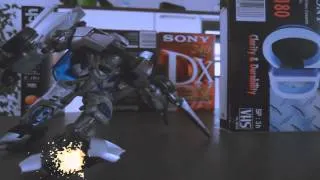 Transformers Revenge Of The Fallen : Sideswipe VS Sideways Stop motion