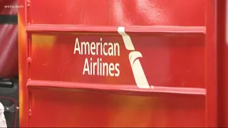 New American Airlines baggage facility at Charlotte Douglas