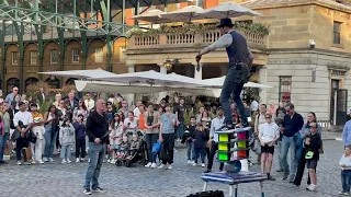 Richard Filby   Comedy Juggler   Performing at Covent Garden