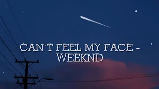 The Weeknd - Can’t Feel My Face (Lyric Video)