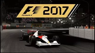 F1 2017 EVENTO COM CARROS CLÁSSICOS #14:DESAFIO DE CHECKPOINT EM MÔNACO COM O MCLAREN MP4/6