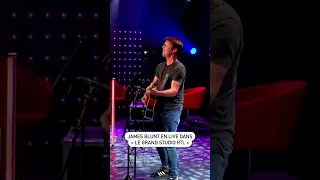 James Blunt en live dans "Le Grand Studio RTL"