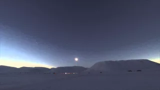 March 20th 2015 Total Solar Eclipse from Adventdalen, Svalbard  (1080p)