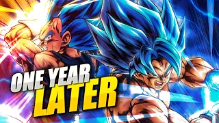 THE BLUE BOYS RETURN!! LF SSB GOKU AND VEGETA REVISITED! (Dragon Ball Legends)