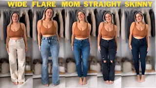 MIDSIZE JEAN STYLING | VIRAL DENIM TRENDS | SIZE 14 | SPRING 2024 | AD