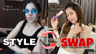 STYLE SWAP challenge with Kristel! (nalintikan na)