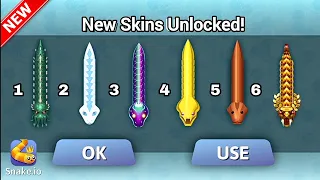 Snake. Io - Skin Replacement! 6 New Skins Unlocked!