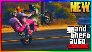 GTA 5 Online - New "NAGASAKI BF400" Motorbike Showcase! - "CUNNING STUNTS DLC"