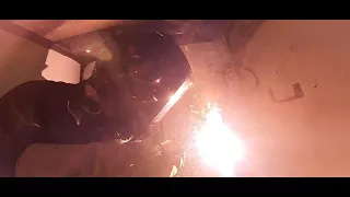 How to Weld NR 232 Vertical Up 3F Innershield! (set up at end of video)