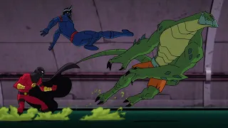 Бэтмен Unlimited Pоссия | Красный Робин и Ночекрыл побеждают Убийцу Крока | DC Kids