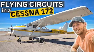 HOW TO LAND A CESSNA 172 | Circuit Touch & Goes | Getting Your Pilot's License | Flight Training