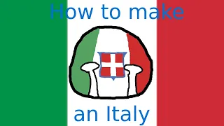 How to make an Italy - countryballs