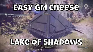 Easy GM Boss Lake Of Shadows Nightfall Cheese - Easy Legend / Master / Grandmaster