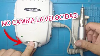 PULIDORA (DRILL) NO FUNCIONA EL CAMBIO DE VELOCIDAD