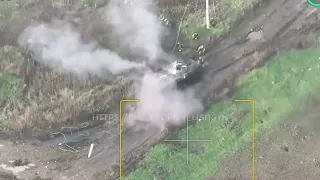 Ukrainian BMP-2 destroyed